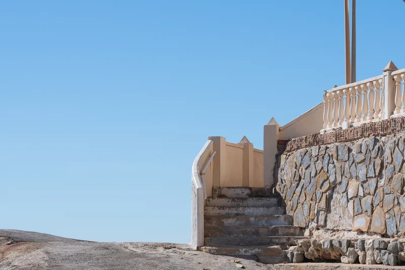Pole over beach, Alicante. 2022.